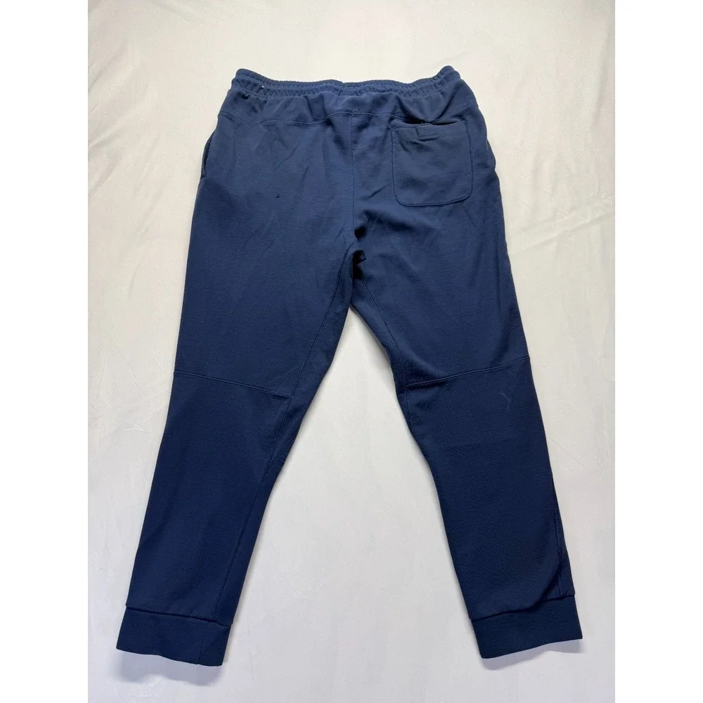 Nike Sportswear Club Jogger Pants Men XL Navy Blue Cotton Tapered Leg Athleisure